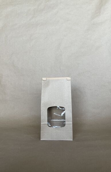 Kraft Tin Tie Bag PLA Lined