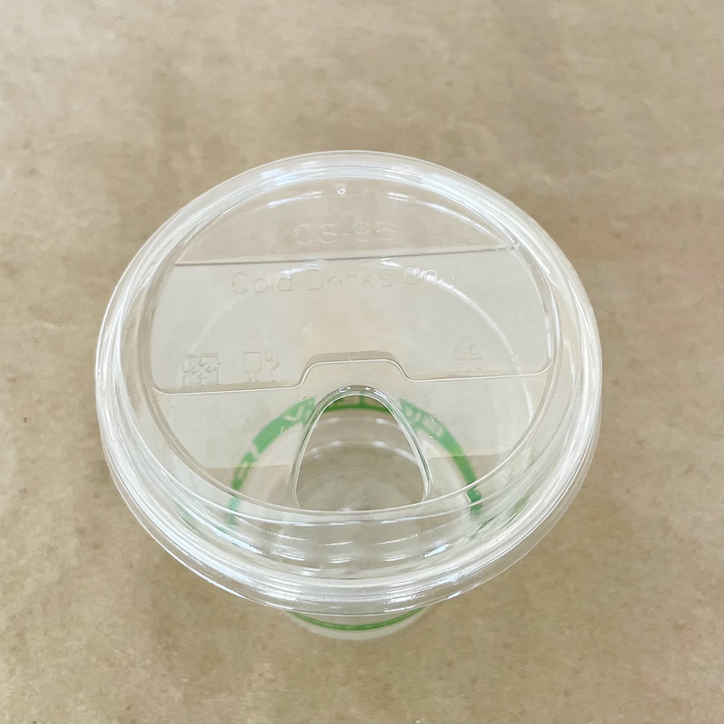 96mm PLA Sip Cold Cup Lid BPI