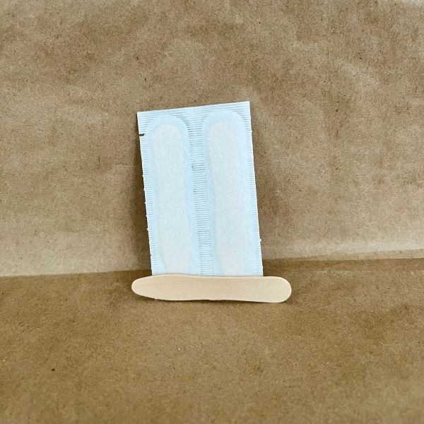 Wrapped Wooden Ice Cream Spoon  